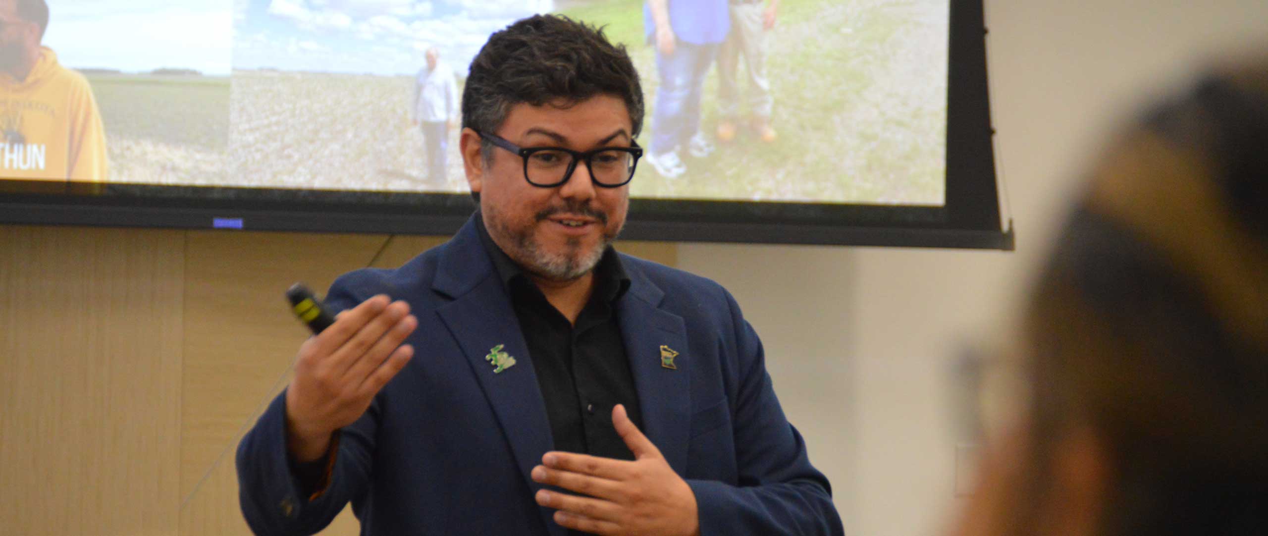 MSR&PC supported the World Initiative for Soy in Human Health (WISHH) and the soy Checkoff for the INTSOY: Introduction to Soybean short course in Fargo, N.D. MSR&PC Research Director Sergio Cabello Leiva was a presenter of the day.