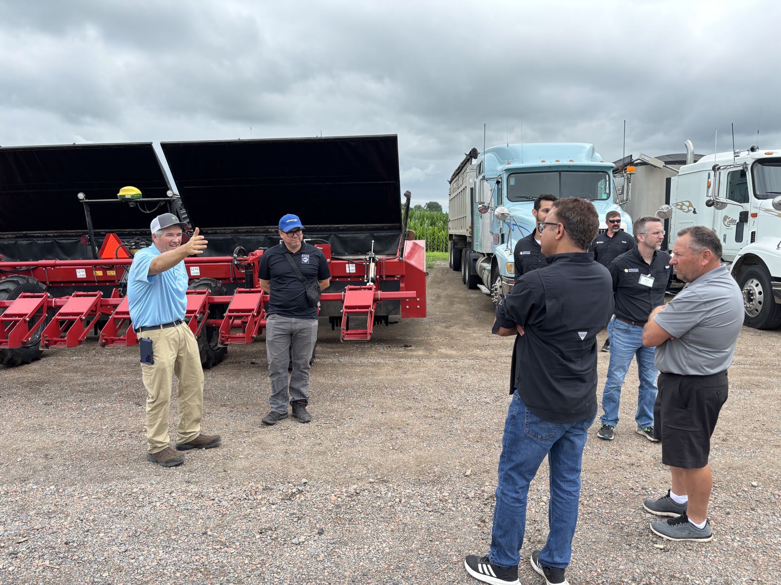 Pat Sullivan's farm for the Science for Success tour for MSR&PC.